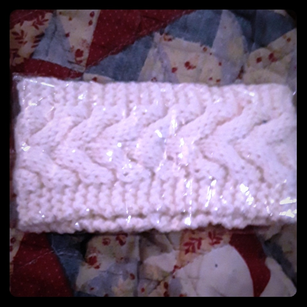 White winter Headband